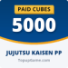 5000 Paid Cubes