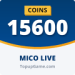 15600 Coins