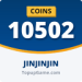 10502 Coins