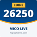 26250 Coins