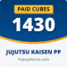 1430 Paid Cubes
