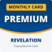 1x Monthly Card Premium