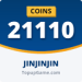 21110 Coins
