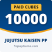 10000 Paid Cubes