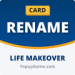 1x Rename Card