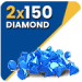 2x 150 Diamonds (300 Diamonds) (MY)